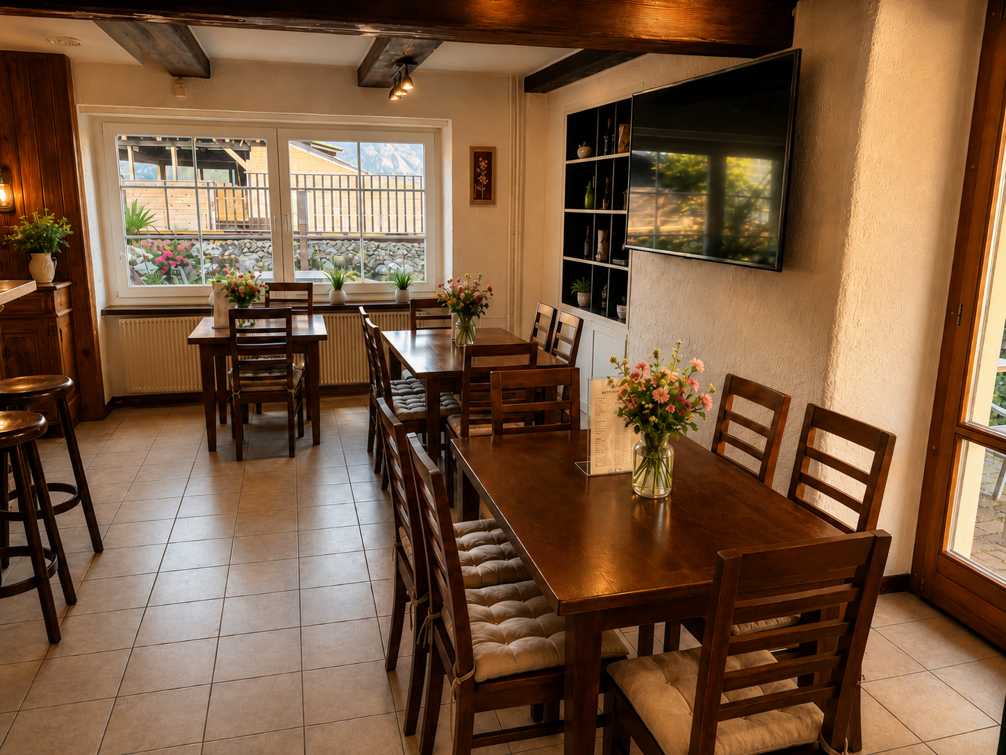 Unser Innenraum — See Café Därligen